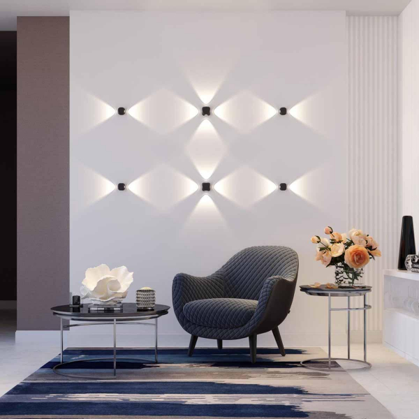 Уличный настенный светодиодный светильник Odeon Light Hightech Miko 4222/4WL Уличный настенный светодиодный светильник Odeon Light Hightech Miko 4222/4WL