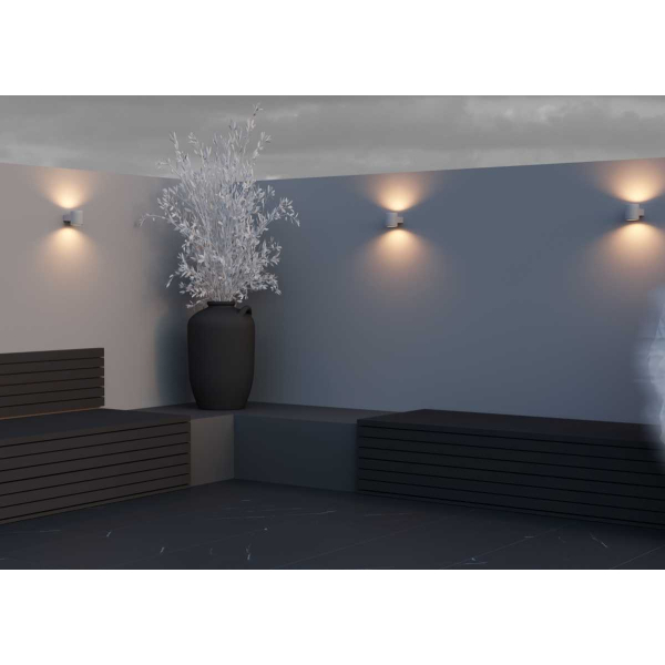 Уличный настенный светильник Maytoni Outdoor Orbit O490WL-L6W3K