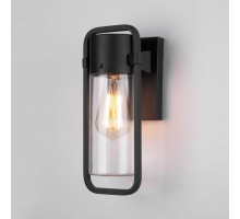 Уличный настенный светильник Elektrostandard Lab 35001/D черный a061043