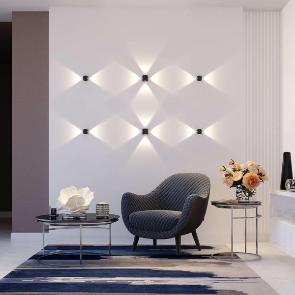 Уличный настенный светодиодный светильник Odeon Light Hightech Miko 4222/4WL Уличный настенный светодиодный светильник Odeon Light Hightech Miko 4222/4WL