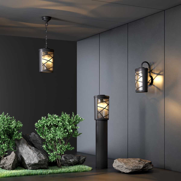 Уличный настенный cветильник Elektrostandard Premier D GL 1017D a039856