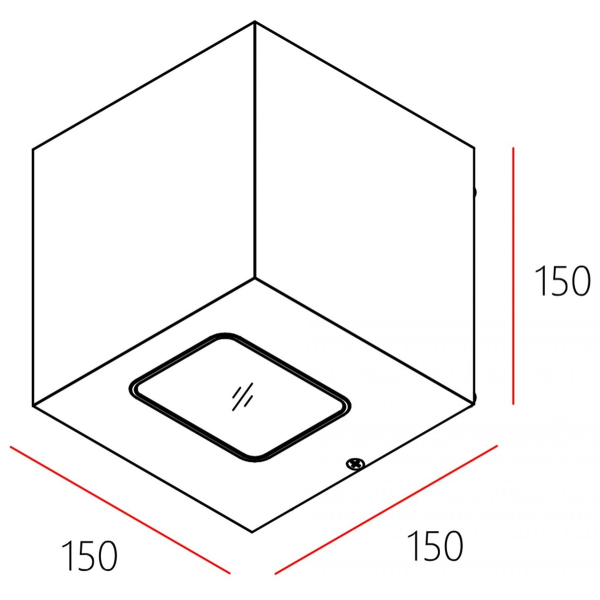 Уличный настенный светодиодный светильник Deko-Light Jabbah Up and Down 731127