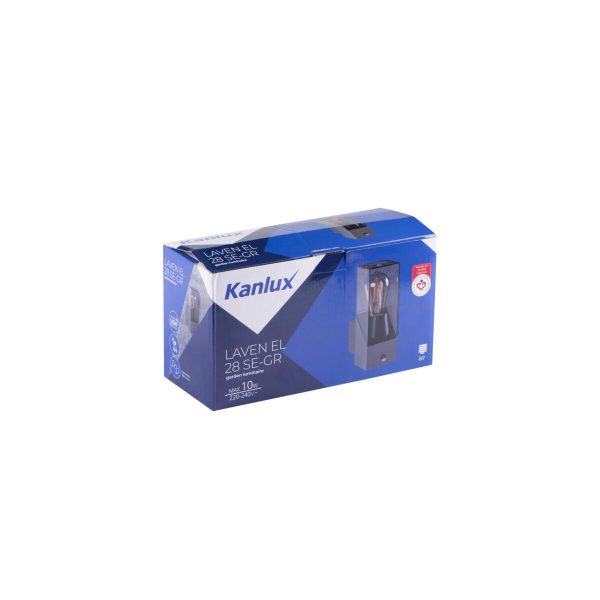 Садовый настенный светильник Kanlux LAVEN EL 28 SE-GR 36547 Садовый настенный светильник Kanlux LAVEN EL 28 SE-GR 36547