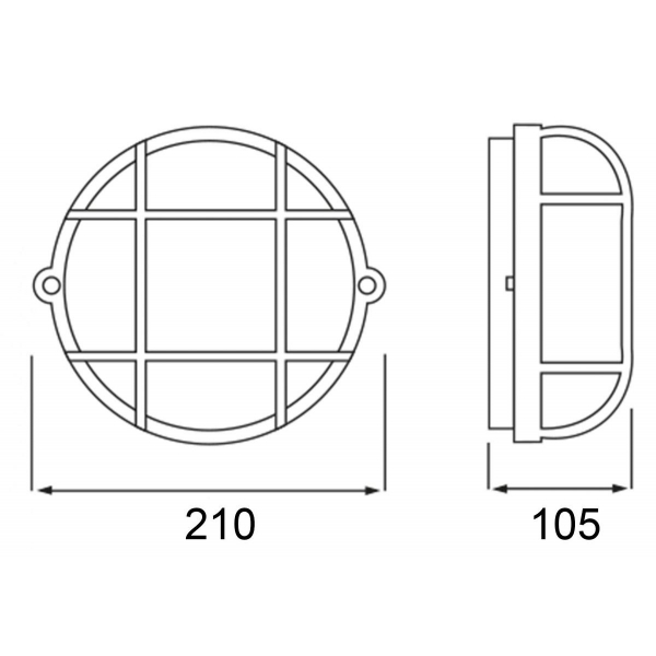 Уличный настенный светильник Deko-Light Syrma Round Grey 401016 Уличный настенный светильник Deko-Light Syrma Round Grey 401016