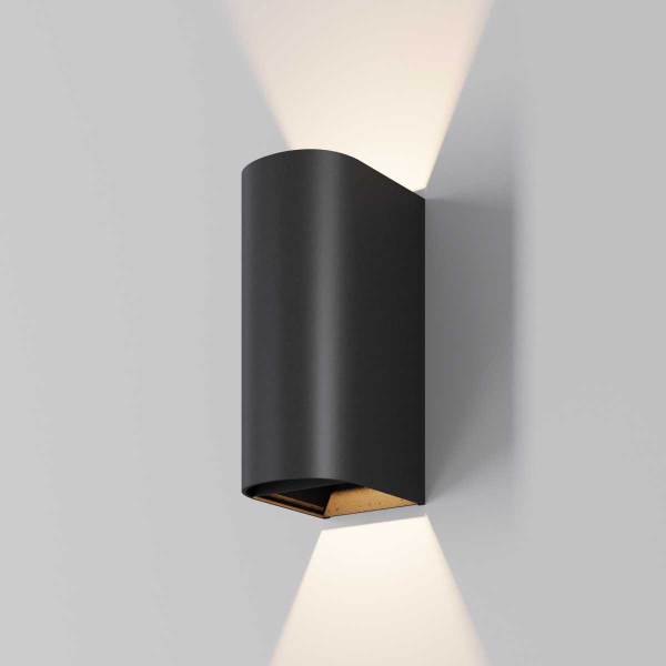 Уличный настенный светильник Maytoni Outdoor Drape O526WL-L10B3K