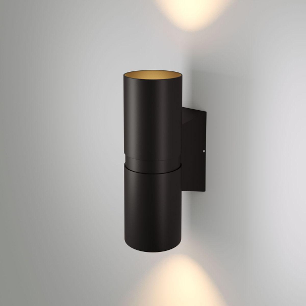 Уличный настенный светодиодный светильник Elektrostandard Liberty 35124/U черный a060094 Уличный настенный светодиодный светильник Elektrostandard Liberty 35124/U черный a060094