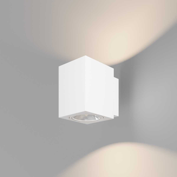 Уличный настенный светильник Maytoni Outdoor Block O507WL-L10W3K