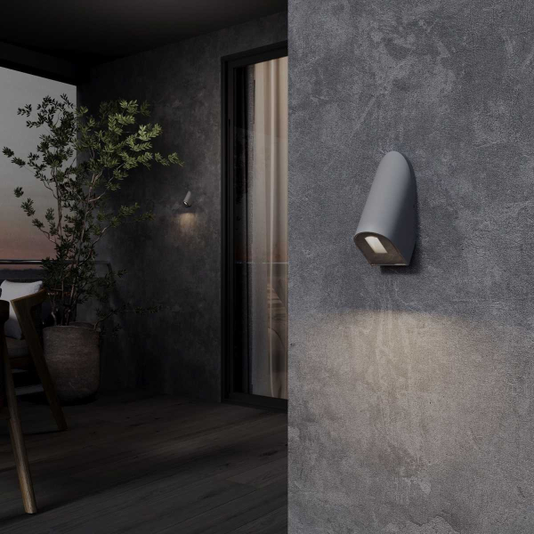 Уличный настенный cветильник Elektrostandard 35168/D серый a063974