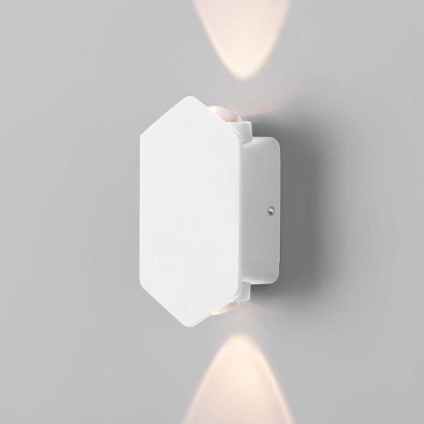 Уличный настенный светодиодный светильник Elektrostandard Mini Light 35152/D белый a060878 Уличный настенный светодиодный светильник Elektrostandard Mini Light 35152/D белый a060878