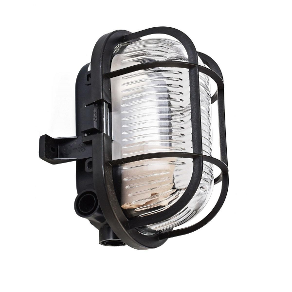 Уличный настенный светильник Deko-Light Syrma Oval Black 401012 Уличный настенный светильник Deko-Light Syrma Oval Black 401012