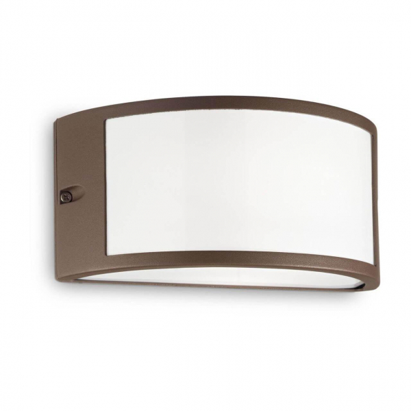 Уличный настенный светильник Ideal Lux Rex-1 AP1 Coffee 213217 Уличный настенный светильник Ideal Lux Rex-1 AP1 Coffee 213217