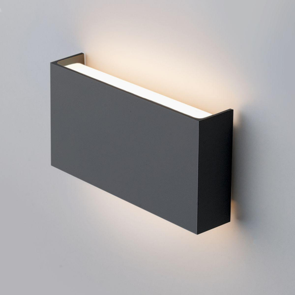 Уличный настенный светодиодный светильник Elektrostandard 1705 Techno Led Golf графит a057007 Уличный настенный светодиодный светильник Elektrostandard 1705 Techno Led Golf графит a057007