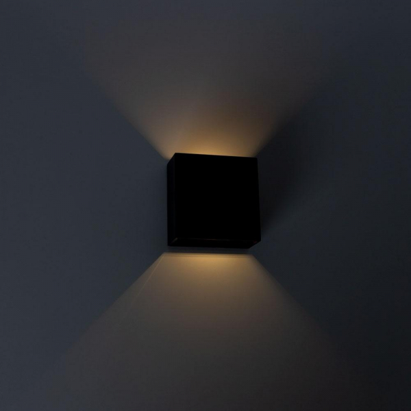 Уличный настенный светодиодный светильник Arte Lamp Algol A1445AL-1BK Уличный настенный светодиодный светильник Arte Lamp Algol A1445AL-1BK