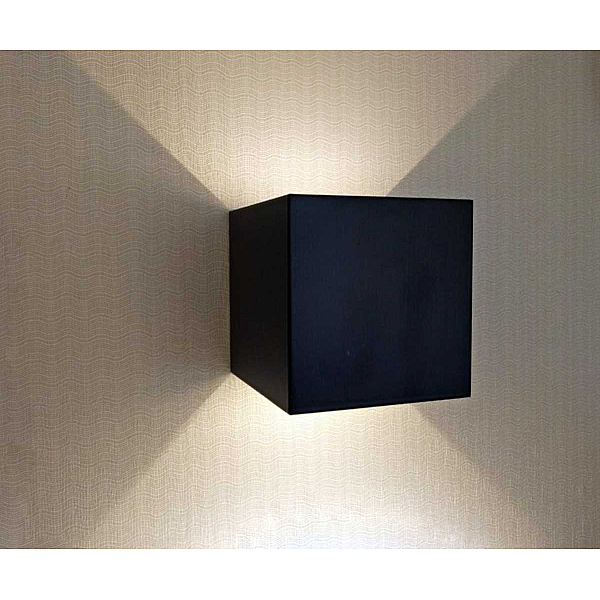 Уличный настенный светодиодный светильник Kink Light Куб 08585,19(3000K)