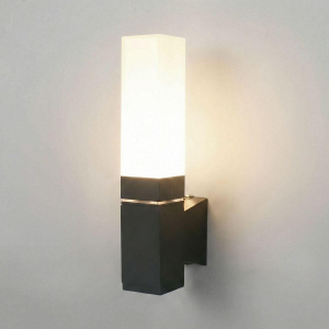 Уличный настенный светодиодный светильник Elektrostandarda 1534 TECHNO LED 3000K чёрный a072067