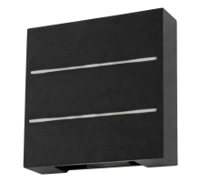 Уличный настенный светильник Uniel ULU-P31B-4W/4000K IP65 BLACK UL-00013619