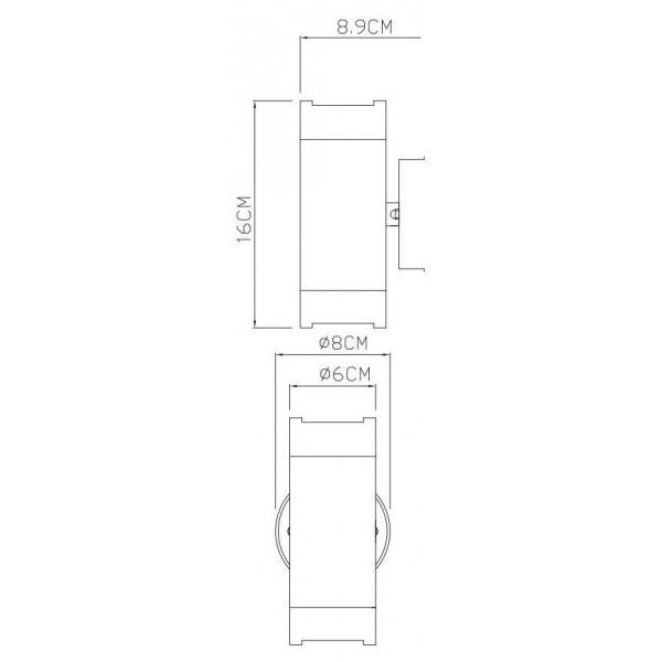Уличный настенный светильник Arte Lamp Atlas A3503AL-2WH Уличный настенный светильник Arte Lamp Atlas A3503AL-2WH