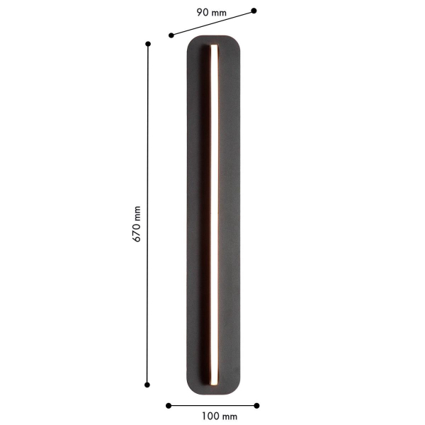 Уличный настенный светильник Favourite Minimus 4823-1W