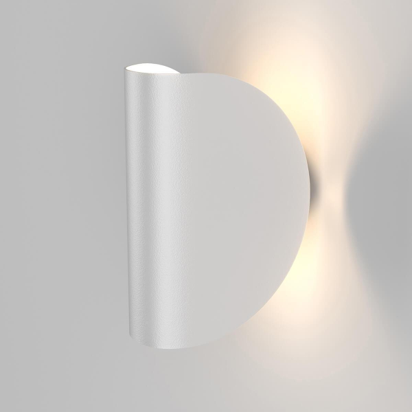 Уличный настенный светодиодный светильник Elektrostandard Taco 1632 Techno Led белый a052619 Уличный настенный светодиодный светильник Elektrostandard Taco 1632 Techno Led белый a052619