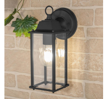 Уличный настенный cветильник Elektrostandard 1008D Brick черный a038438