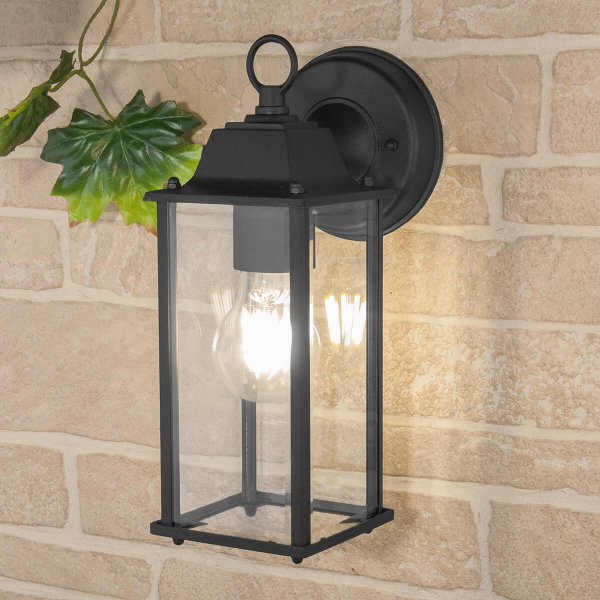 Уличный настенный cветильник Elektrostandard 1008D Brick черный a038438 Уличный настенный cветильник Elektrostandard 1008D Brick черный a038438
