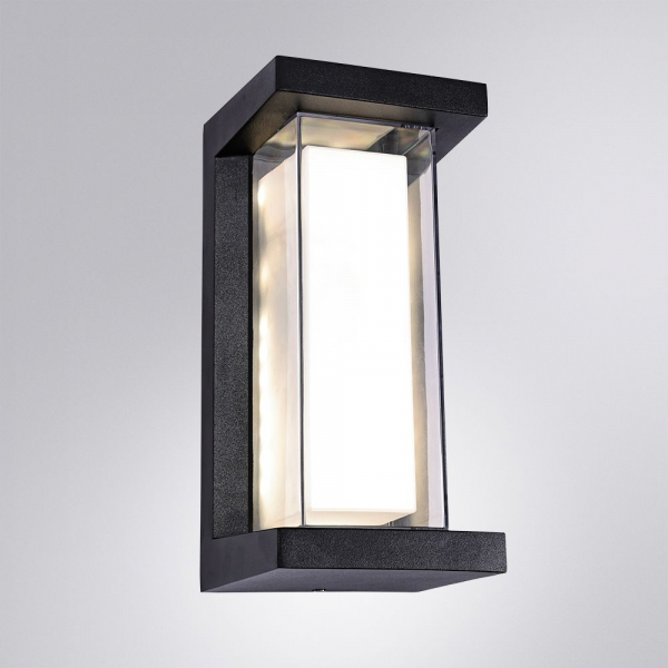 Уличный настенный светодиодный светильник Arte Lamp Ulysses A8510AL-1BK Уличный настенный светодиодный светильник Arte Lamp Ulysses A8510AL-1BK