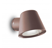 Уличный настенный светильник Ideal Lux Gas AP1 Coffee 213095