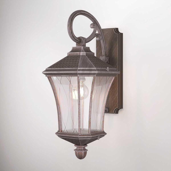 Уличный настенный светильник Elektrostandard Virgo D капучино a031921