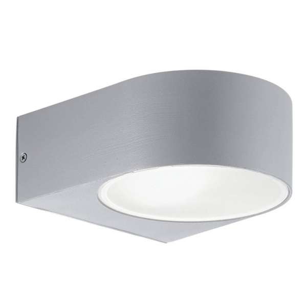 Уличный настенный светильник Ideal Lux Iko AP1 Grigio 092218 Уличный настенный светильник Ideal Lux Iko AP1 Grigio 092218