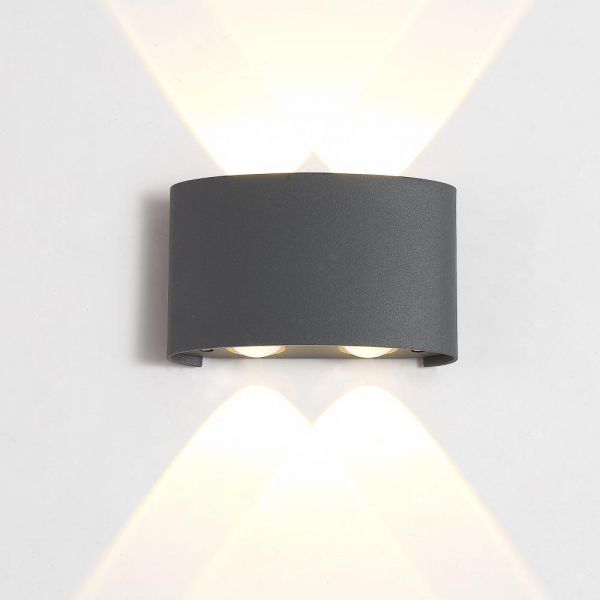 Уличный настенный светодиодный светильник Crystal Lux CLT 023W2 DG Уличный настенный светодиодный светильник Crystal Lux CLT 023W2 DG