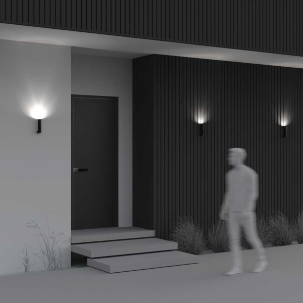 Уличный настенный светильник Maytoni Outdoor Tube O508WL-L5B3K