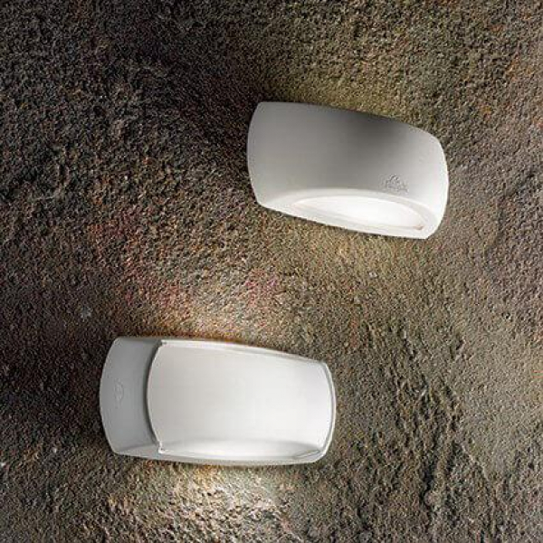 Уличный настенный светильник Ideal Lux Francy-2 AP1 Bianco 123776 Уличный настенный светильник Ideal Lux Francy-2 AP1 Bianco 123776