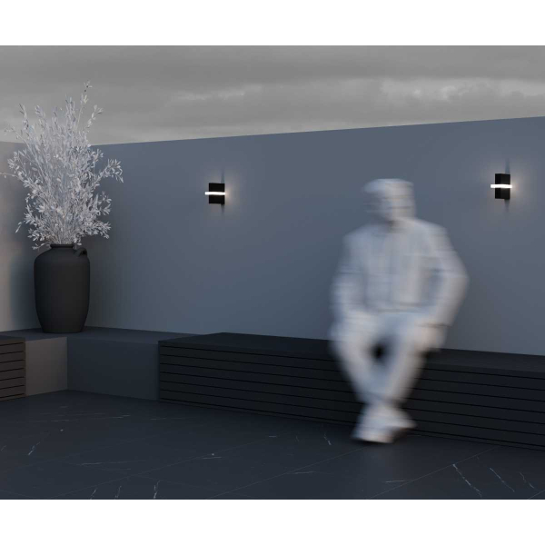 Уличный настенный светильник Maytoni Outdoor O484WL-L6GF3K