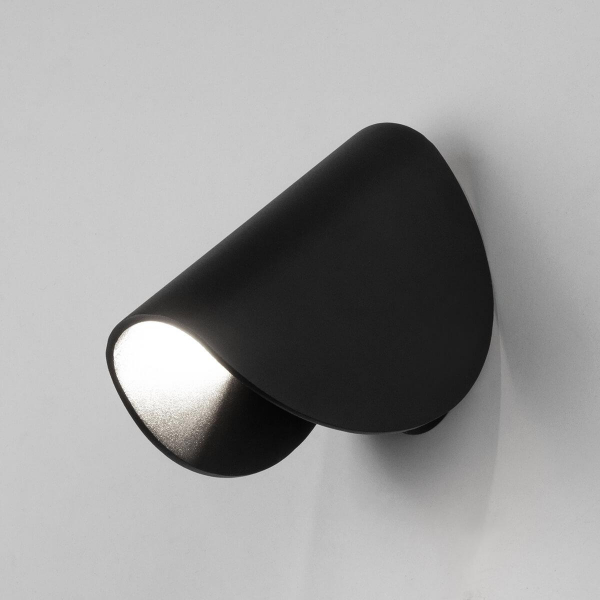 Уличный настенный светодиодный светильник Elektrostandard Taco 1632 Techno Led чёрный a052620 Уличный настенный светодиодный светильник Elektrostandard Taco 1632 Techno Led чёрный a052620