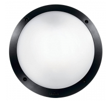 Уличный настенный светильник Ideal Lux Lucia-1 AP1 Nero 096674