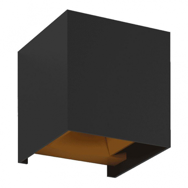 Уличный настенный светодиодный светильник DesignLed JY Big-Kub LWA803L-BL-WW 004883 Уличный настенный светодиодный светильник DesignLed JY Big-Kub LWA803L-BL-WW 004883