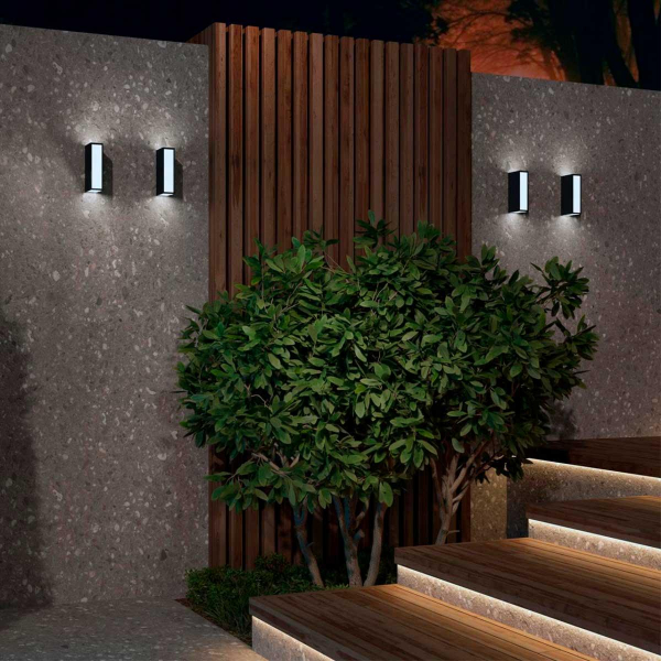 Уличный настенный светодиодный светильник Novotech Street Strait 359194 Уличный настенный светодиодный светильник Novotech Street Strait 359194