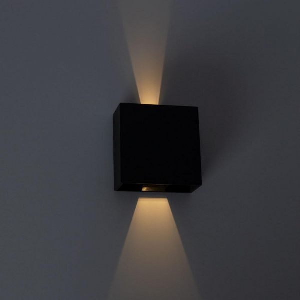 Уличный настенный светодиодный светильник Arte Lamp Algol A1445AL-1BK Уличный настенный светодиодный светильник Arte Lamp Algol A1445AL-1BK