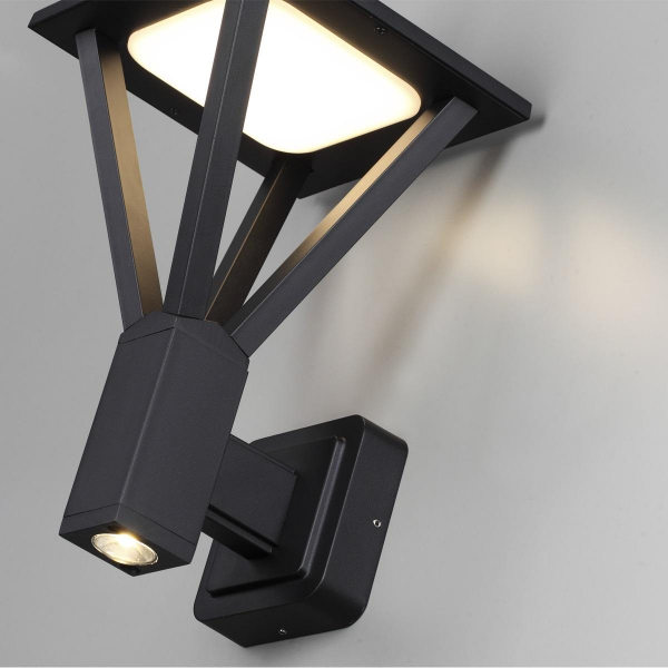 Уличный настенный светодиодный светильник Odeon Light Nature Bearitz 6655/15WL Уличный настенный светодиодный светильник Odeon Light Nature Bearitz 6655/15WL