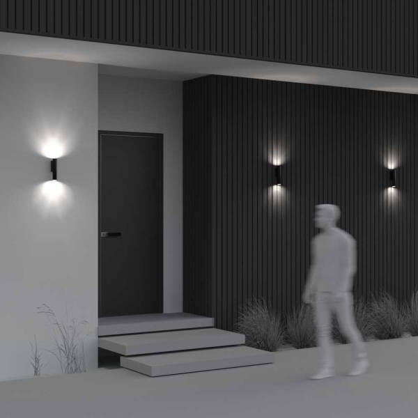 Уличный настенный светильник Maytoni Outdoor Tube O508WL-L6B3K