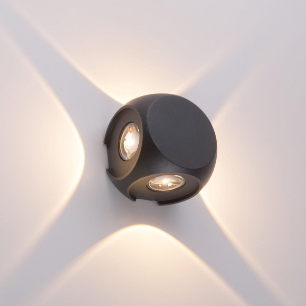 Уличный настенный светодиодный светильник Elektrostandard 1504 Techno LED a047186 Уличный настенный светодиодный светильник Elektrostandard 1504 Techno LED a047186