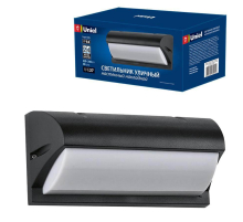 Уличный настенный светильник Uniel UUL-S07A 60W/E27 IP54 Black UL-00006807