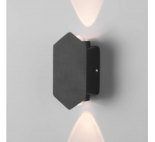Уличный настенный светодиодный светильник Elektrostandard Mini Light 35152/D черный a060877