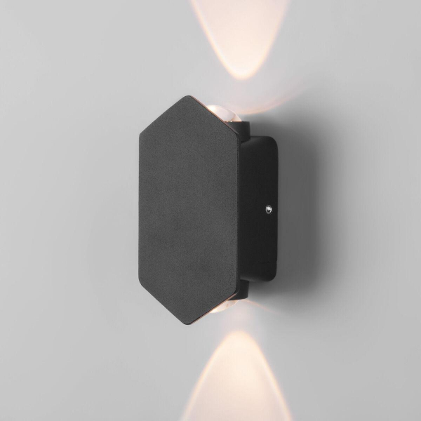 Уличный настенный светодиодный светильник Elektrostandard Mini Light 35152/D черный a060877 Уличный настенный светодиодный светильник Elektrostandard Mini Light 35152/D черный a060877