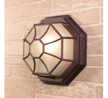 Уличный настенный светильник Elektrostandard Telarana GL 1024D капучино a043660