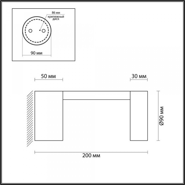 Уличный настенный светодиодный светильник Odeon Light Nature Tion 6657/10WL Уличный настенный светодиодный светильник Odeon Light Nature Tion 6657/10WL