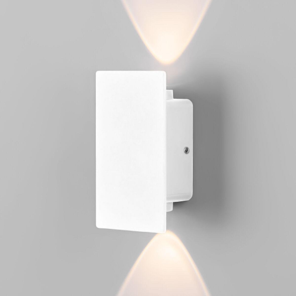 Уличный настенный светодиодный светильник Elektrostandard Mini Light 35154/D белый a060884 Уличный настенный светодиодный светильник Elektrostandard Mini Light 35154/D белый a060884