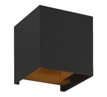 Уличный настенный светодиодный светильник DesignLed JY Big-Kub LWA803L-BL-WW 004883