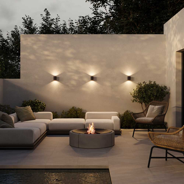 Уличный настенный светильник Maytoni Outdoor Block O507WL-L5B3K