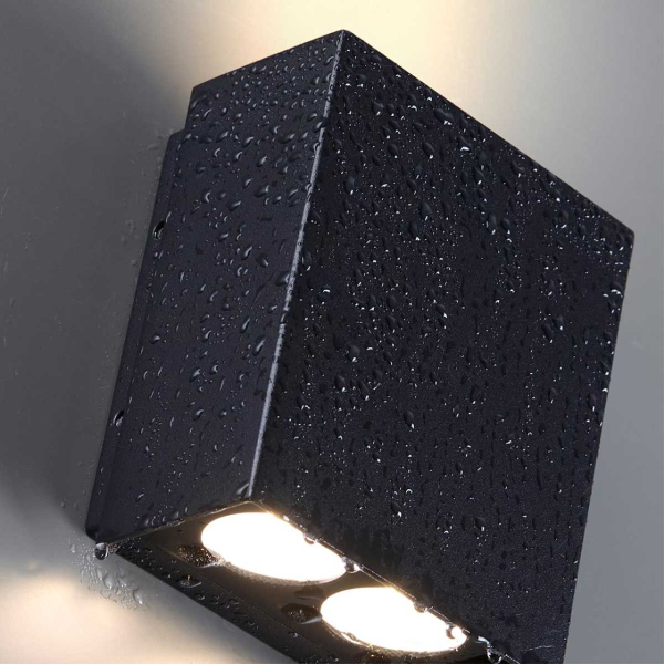 Уличный настенный светильник Odeon Light Arrow Nature 7188/10WL